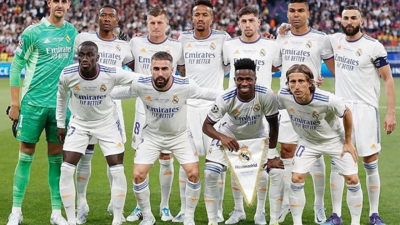 Danh sách đội hình Real Madrid 2022 chuẩn nhất